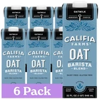 Califia Farms - Oat Barista Blend Milk, 32 Oz (pack Of 6), Shelf Stable, Dai New. Price: $80.64.