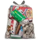 Ultrasac 13 Gallon 0.69 Mil Clear Drawstring Trash Bags - 24" X 27" New. Price: $21.07.