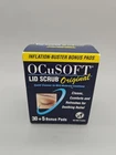 Ocusoft Lid Scrub Original 30 Count Inflation Buster With 5 Extra Pads Exp 7/28 New. Price: $11.00.