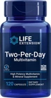 Two-per-day High Potency Multivitamin 120 Capsules By Life Extension New. Price: $36.95.
