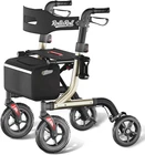 Golden Foldable Rollator Walker For Seniors With Seat & All-terrain Wheels New. Price: $254.99.