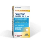 Glenmark Maximum Strength Famotidine Tablets, Mg, Acid Reducer 200 Count New. Price: $13.14.