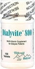 Dialyvite 800 Mcg 100 Tablets, Multi-vitamin Supplement For Dialysis Patients New. Price: $26.13.
