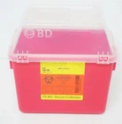 Bd Sharps Collector 8 QT/2 Gal Container For Needles Biohazard Waste Disposal New. Price: $18.95.