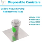 Dental Evac-u-trap Disposable Canister Evacuation 2200, 2300, 2350, 2400 New. Price: $24.95.