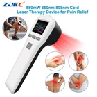 Zjkc 880MW Class 3B/4 Cold Laser Therapy For Knee Shoulder Back Pain 650NM 808NM New. Price: $118.99.