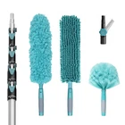 Duster Kit Telescopic Pole High Reach Ceiling Cleaning Silver 7-30FT Foot New. Price: $209.99.