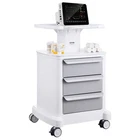 Vevor 4 Tiers Lab Carts Mobile Medical With 3 Drawers & 1 Top Tray White New. Price: $209.99.