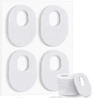 Willbond 48 Pack Callus Pads Soft 1/4" Thick Oval Shape Corn 1/8" White New. Price: $19.90.