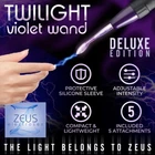 Zeus Deluxe Edition Twilight Violet Wand Kit E-stim Massager Electronic Stimulat New. Price: $116.40.