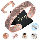Cigmag Copper Bracelet For Men, With Powerful 9X 5000 Gauss Magnets, Adjustable New. Price: $19.00.
