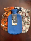 Fashy Blue Hot Water Bottle W/ 4 Sports Covers Helps With Pain & Bruising - New. Price: $28.95.