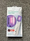 First Health Portable Uv-c Toothbrush Sanitizer Travel Ready New. Price: $24.00.