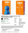 New In Box, Sealed Hello Cake Double-sided Stroker Toy For Him. Price: $23.99.