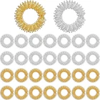 Blulu Spiky Finger Sensory Ring Gold Silver 0.98 Inch (pack Of 30) New. Price: $12.45.