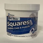 Spenco 2ND Skin Squares 1" Soothes Cools & Protects Expires 1/15/2028 New. Price: $20.96.