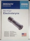 Inhealth Technologies Blom-singer Electrolarynx Ref 1000 New. Price: $550.00.