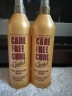 Lot 2 Softsheen-carson Care Free Curl Gold Hair And Scalp Spray, 16 Oz New. Price: $79.99.