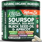 Clean Nutra Soursop Moringa Sea Moss Antioxidant Herbal Supplement 90 Caps New. Price: $37.80.