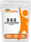 Bulksupplements.com N-acetyl Glucosamine Powder Nag 750MG New. Price: $33.05.