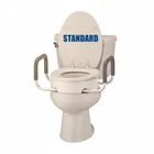 Nova Medical Products Toilet Seat Riser Handles White 8344-R New. Price: $83.34.