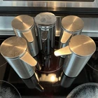 5 Pack Simplehuman Rechargeable Sensor Pump Soap Dispenser 9OZ Stainless Steel Used. Price: $150.00.