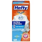 Hefty Ultra Strong 13 Gallon Trash Bags, Tall 40 Count (pack Of 1), White New. Price: $22.64.