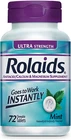 Ultra Strength Antacid Chewable Tablets, Mint, 72-COUNT New. Price: $73.49.