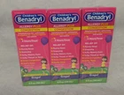 07/26 Benadryl-d Children's Allergy And Sinus Liquid Grape 4 Oz X 3 Packs New. Price: $18.99.