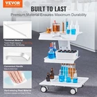 Vevor Lab Rolling Cart 3-LAYER Steel Serving With Wheels 220LB Loading New. Price: $89.95.