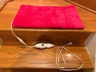 Bliss Electric Heating Pad Pink Plush Therapy W/ Controller 3 Sett New. Price: $33.99.