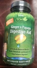 Irwin Naturals Ginger And Papaya Digestive-aid 60 Liquid Soft-gels 07/27 New. Price: $19.99.