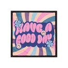 Retro Have Good Day Iron-on Patches, Fun For Jackets And Bags, Cute New. Price: $21.98.