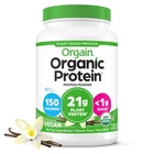 Organic Vegan Protein Powder Vanilla Bean 21G 6G Fiber No Sugar 2.03LB New. Price: $44.88.