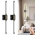 Aulaidik Battery Operated Wall Sconces Set Of 2 Rechargeable Led Lights New. Price: $121.35.