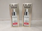 Lot Of 2 Olay Wrinkle Correction Serum B3 + Peptides 1.3 Oz Each New. Price: $33.49.