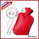 2 Home Enema Bag Kit With TIPS,60 Inch Long Silicone Hose, Controlable New. Price: $15.30.