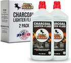 Charcoal Lighter Fluid 2 Pack 1 Quart Fast Lighting Bbq Camping Fire Starter New. Price: $45.99.