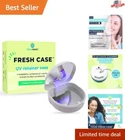 Travel-friendly Uvc Retainer Cleaner Sanitizes Orthodontics Minutes New. Price: $48.35.