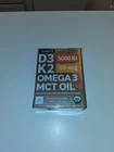 Nusava Organic D3 (5000IU) K2 (120MG) OMEGA3 Mct Oil Non-gmo, Fillers New. Price: $18.19.