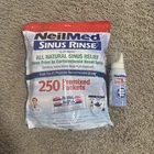Packets Neilmed Sinus Rinse Saline Nasal Expiration 02/2029 (250 Count) New. Price: $38.99.