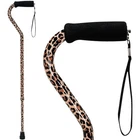 Dmi Adjustable Designer Cane Offset Handle Strap Leopard Multi-colored New. Price: $57.21.