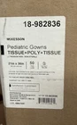 Mckesson Disposable Pediatric Tissue-poly Exam Gown Child Size 50 New. Price: $45.99.