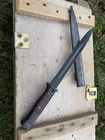 German Wwii Kar 98K Mauser Steel Bayonet And Scabbard Reproduction - Wood Grips Used. Price: $100.00.