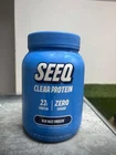 Seeq Clear Protein Powder Blue Razz Freeze Whey Isolate -22 Servings New. Price: $38.99.
