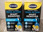 Dr Scholl's Dual Action Freeze Away Wart Remover, 8 Treatments ( 2PK Bundle) New. Price: $34.94.