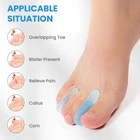Gel Toe Separators Silicone Bunion Straightener Spacers For Corns Blisters New. Price: $7.80.