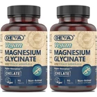 Deva Vegan Magnesium Glycinate 300MG Per Serving With 90 Count (pack Of 2) New. Price: $42.66.
