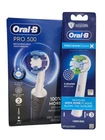2 Oral-b Pro 500 Electric Toothbrush With Head Rechargeable + Replacement New. Price: $34.95.