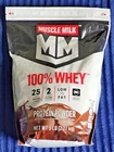 Muscle Milk 100% Whey Protein Powder, Chocolate, 5LB, 66 Servings, Exp. 07/31/26 New. Price: $50.00.